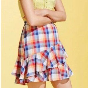 ModCloth Oh-So-Noticed Mini Skirt in Plaid